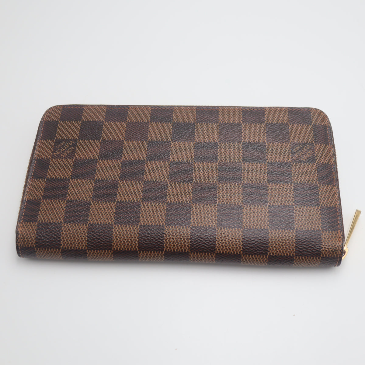 Pre-Owned #71328 Louis Vuitton Damier Zippy Organizer Long Wallet N60003