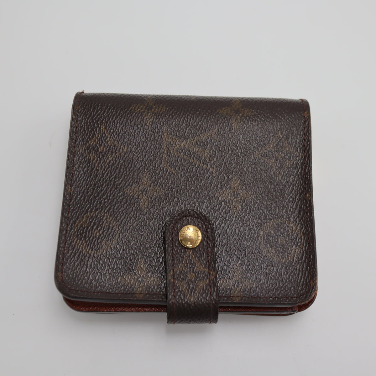 Pre-Owned #36982 Louis Vuitton Monogram Compact Zippy Wallet M61667