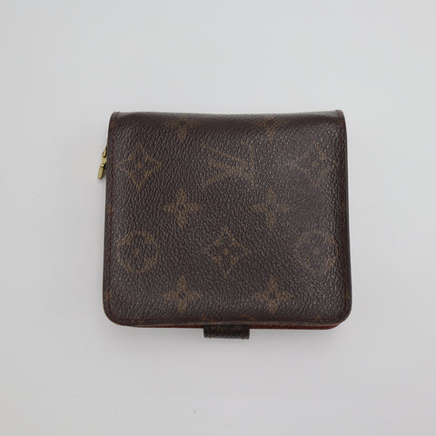 Pre-Owned #36982 Louis Vuitton Monogram Compact Zippy Wallet M61667