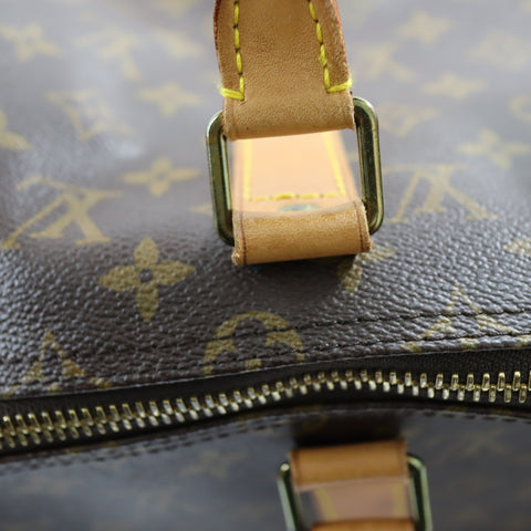 Pre-Owned #303-5 Louis Vuitton Monogram Keepall Bandouliere 50 Travel Bag Boston Bag M41416