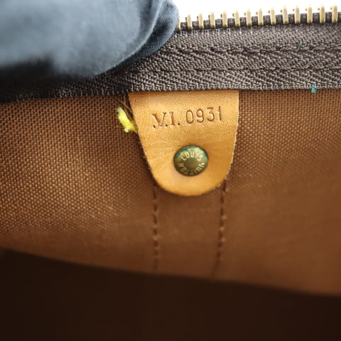 Pre-Owned #303-5 Louis Vuitton Monogram Keepall Bandouliere 50 Travel Bag Boston Bag M41416