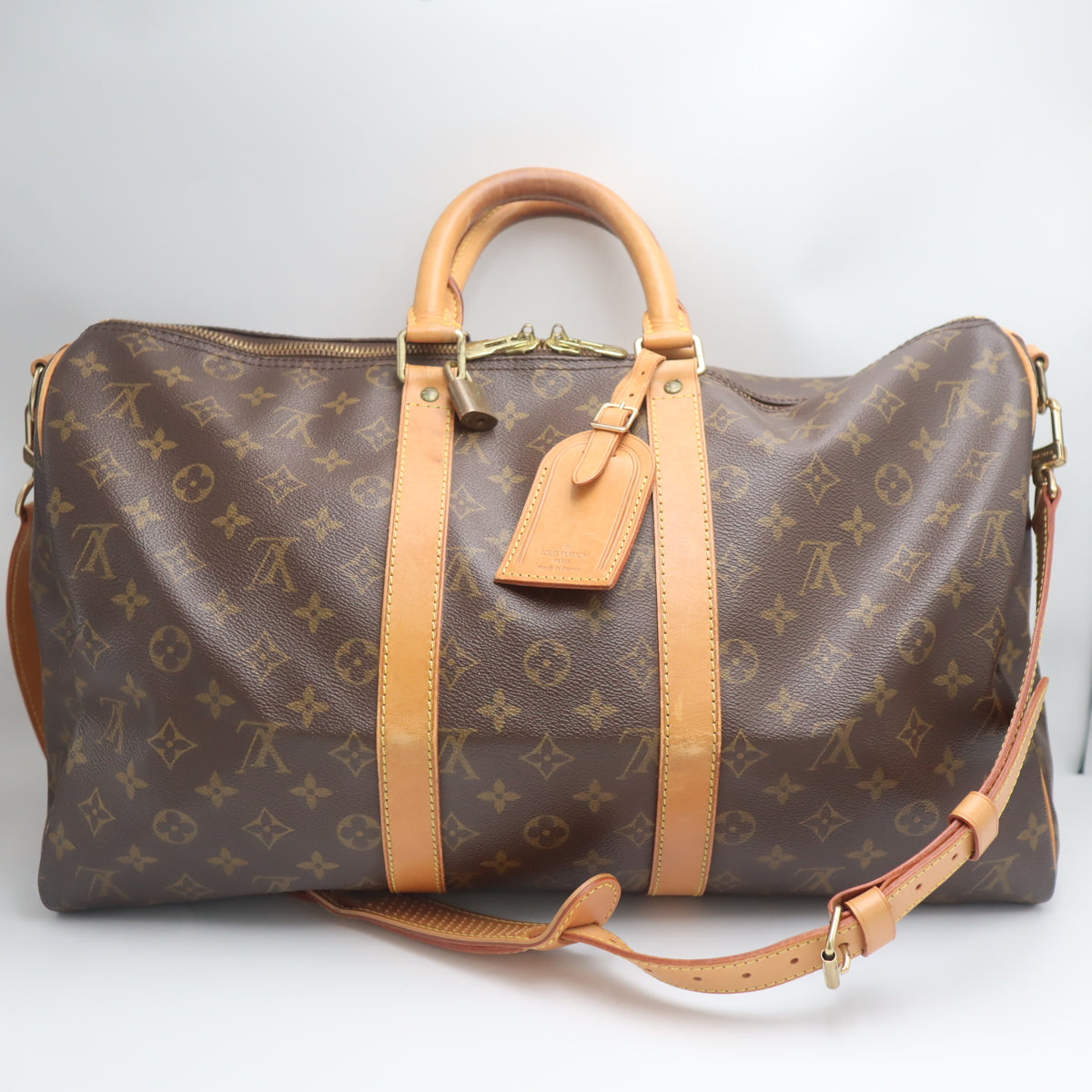 Pre-Owned #71348 Louis Vuitton Monogram Keepall 45 Travel Boston Bag M41418