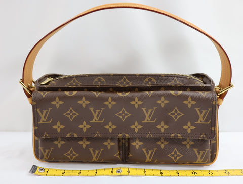 Pre-Owned #R05155 #BP53920 Louis Vuitton Damier Azur Galliera PM   Louis Vuitton Monogram Viva Cite MM shoulder Hand bag M51164