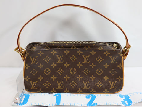 Pre-Owned #R05155 #BP53920 Louis Vuitton Damier Azur Galliera PM   Louis Vuitton Monogram Viva Cite MM shoulder Hand bag M51164