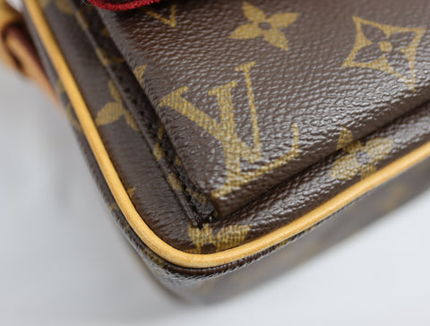 Pre-Owned #R05155 #BP53920 Louis Vuitton Damier Azur Galliera PM   Louis Vuitton Monogram Viva Cite MM shoulder Hand bag M51164
