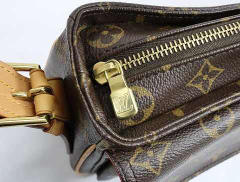 Pre-Owned #R05155 #BP53920 Louis Vuitton Damier Azur Galliera PM   Louis Vuitton Monogram Viva Cite MM shoulder Hand bag M51164