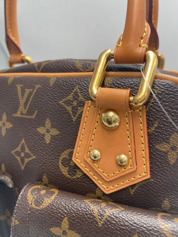 Pre-Owned #98914 Louis Vuitton Monogram Manhattan PM Hand Bag M40026