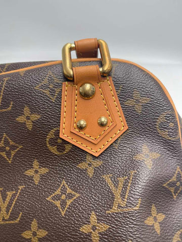 Pre-Owned #98914 Louis Vuitton Monogram Manhattan PM Hand Bag M40026