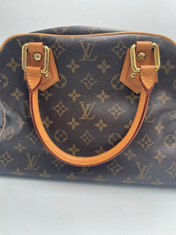 Pre-Owned #98914 Louis Vuitton Monogram Manhattan PM Hand Bag M40026