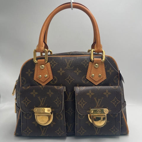 Pre-Owned #98914 Louis Vuitton Monogram Manhattan PM Hand Bag M40026